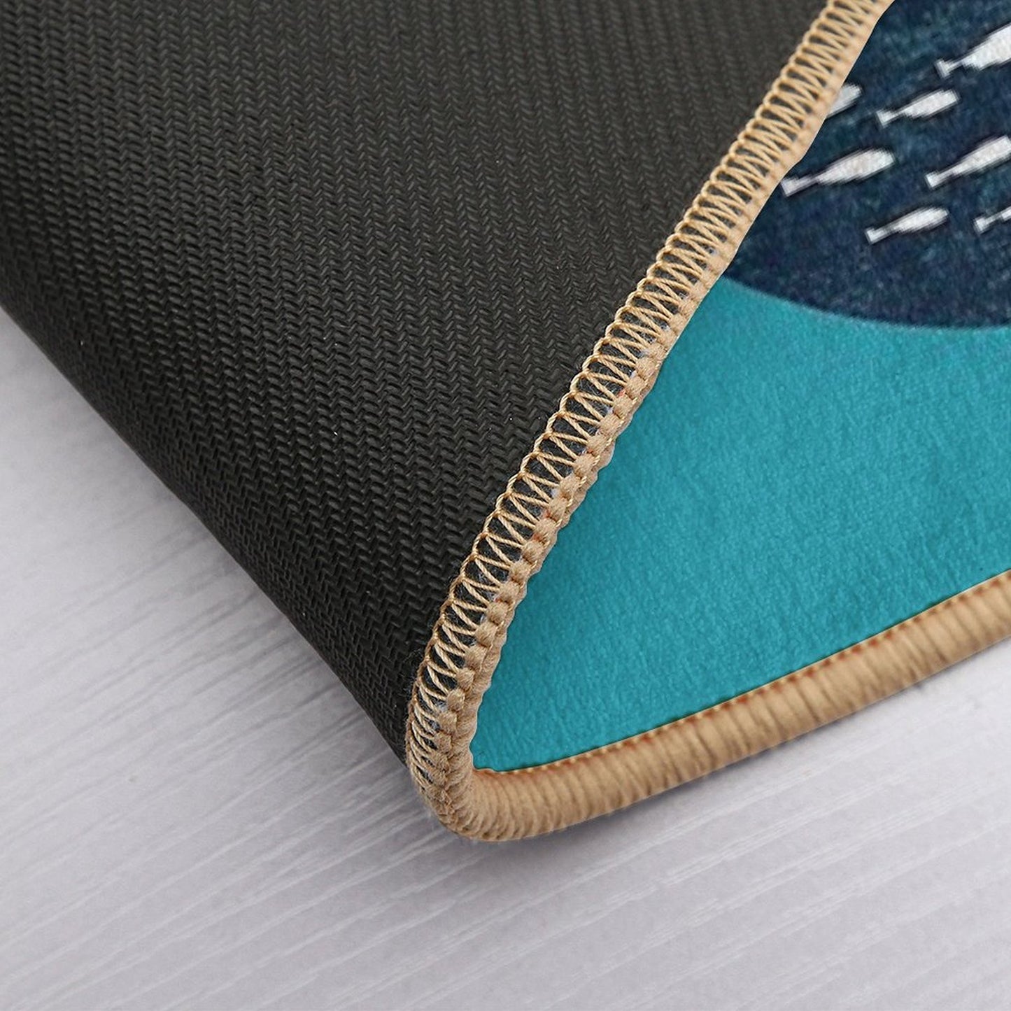 Whale, Fjord, Norway Retro Gift And Souvenir  Versatile Bath Mat