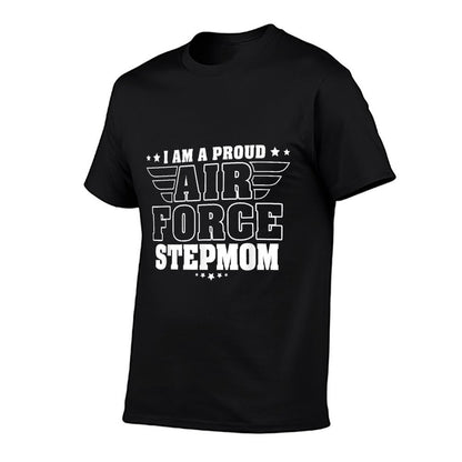Proud Air Force Stepmom Patriotic Pride Military Stepmother  Quick-drying T-Shirt