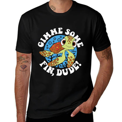 Finding Nemo - Gimme Some Fin, Dude!  Eco-friendly Material T-Shirt