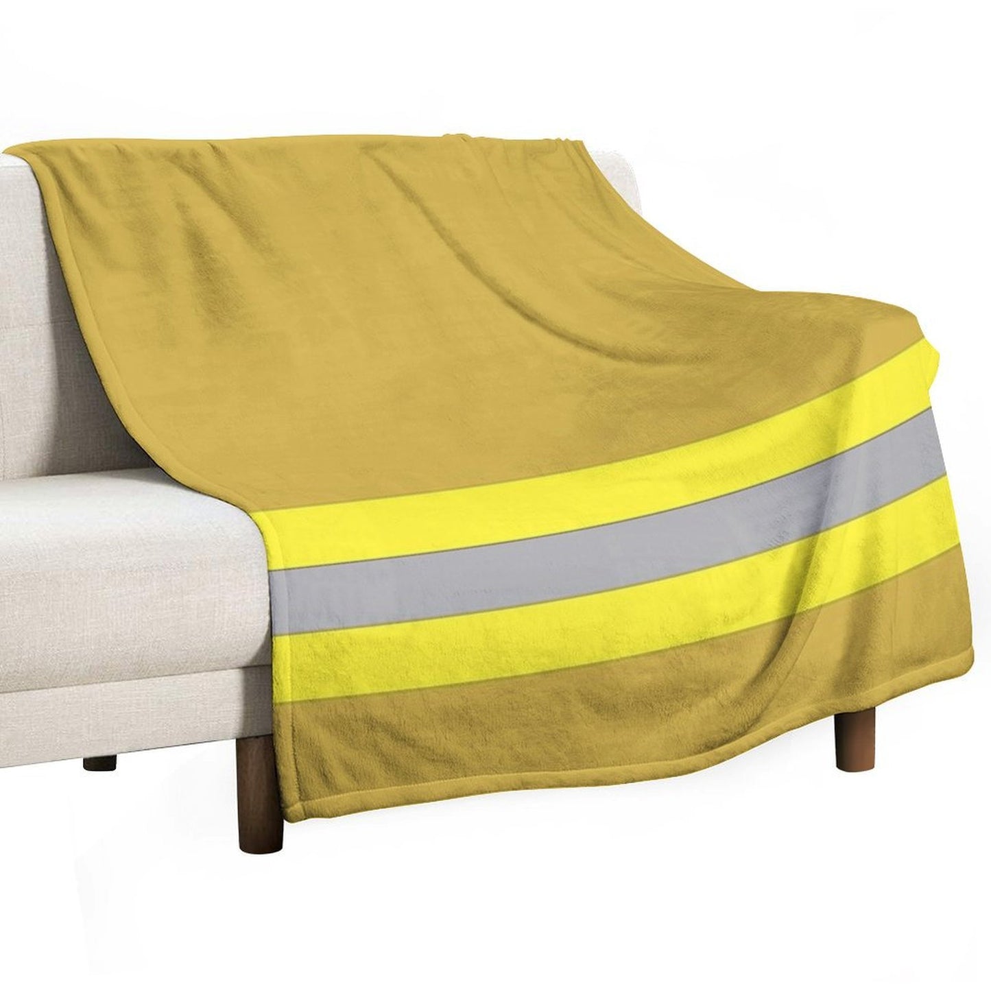 Firefighter Turnout Gear Shrink-resistant Throw Blanket