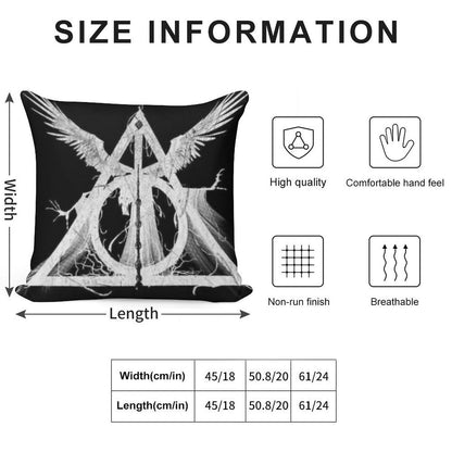 PRISMATIC SOUL Soft Luxury Feel Throw Pillow