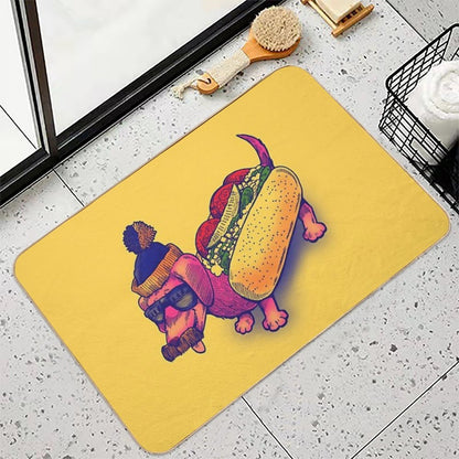 The Chicago Dog  Odorless Bath Mat