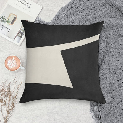 ABSTRACT SHAPES 02 Soft Skin-Friendly Throw Pillow