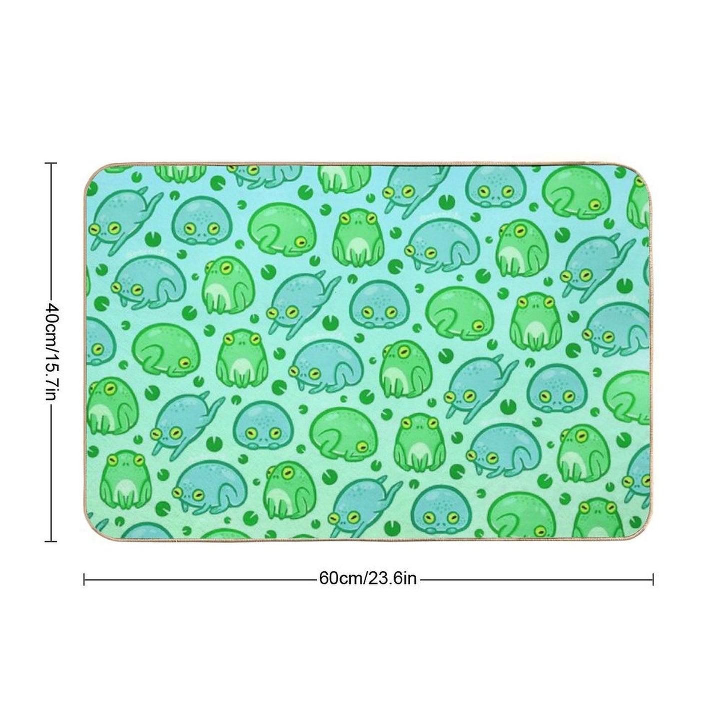 Friendly Frogs  Toxin-Free Bath Mat