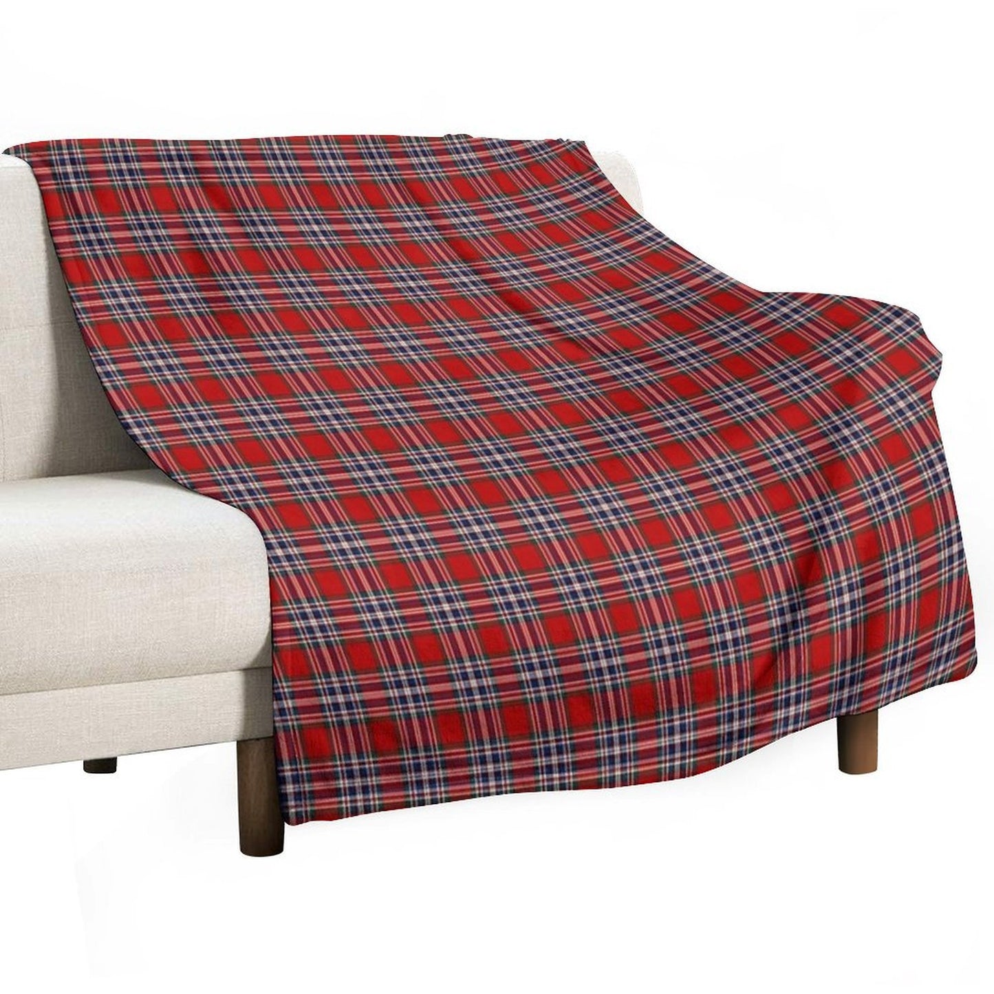 Clan MacFarlane Tartan Versatility Throw Blanket