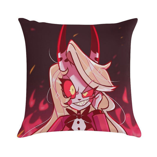 Hazbin Hotel Charlie Soft Decorative Cover Throw Pillow