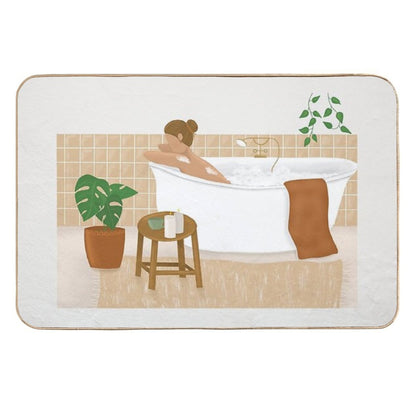 Hygge Bathtub  Easy Maintenance Bath Mat