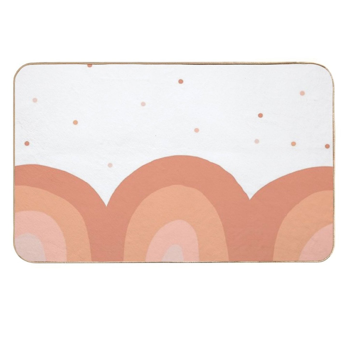 Cute Aesthetic Design  Odorless Bath Mat