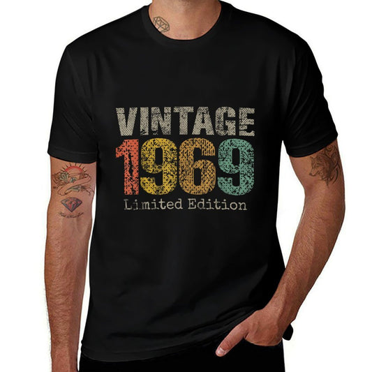 Vintage 1969 Limited Edition 56th Birthday Gifts 56 Year Old  Stretchy T-Shirt