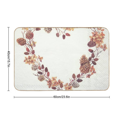 Heart of God.  Slip-Resistant Bath Mat