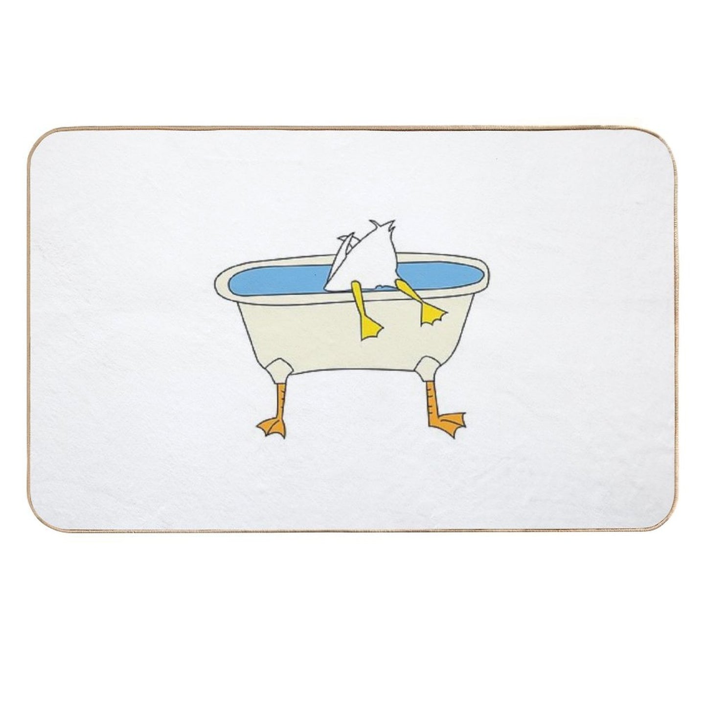 Bottoms Up  Odorless Bath Mat
