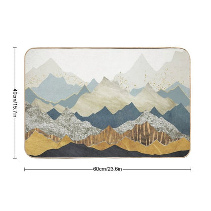 Distant Peaks  Multi-Purpose Bath Mat