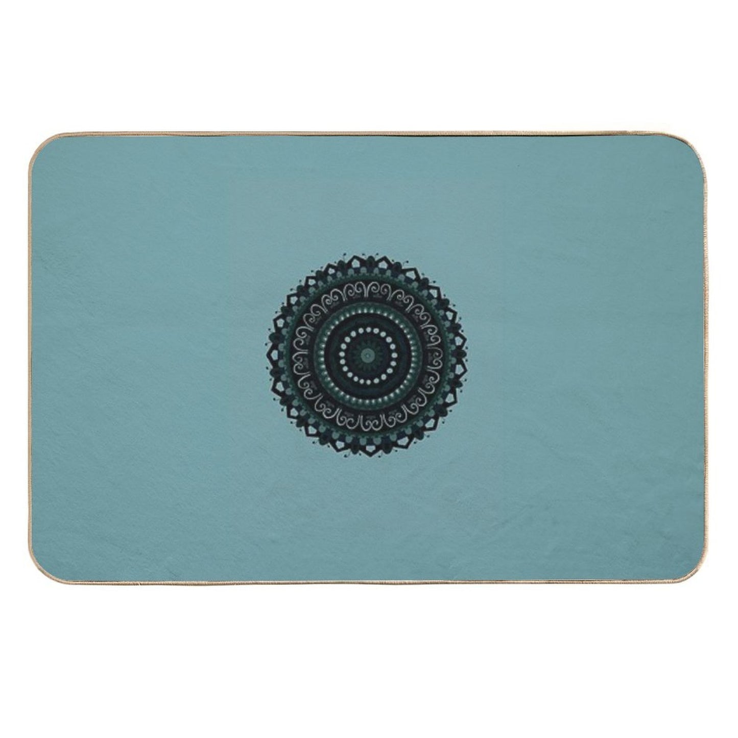 Mandala Art  Versatile Bath Mat