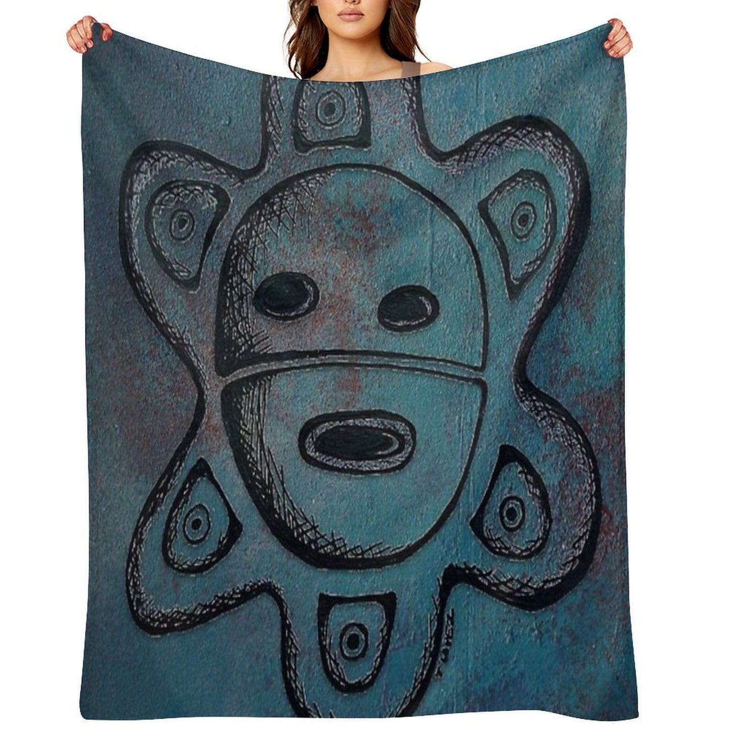 Taino Sun Multi-functional Throw Blanket
