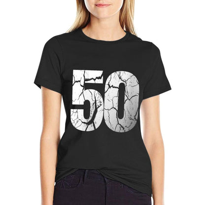 Womens 50th Birthdays 50 Year Old  Versatile T-Shirt