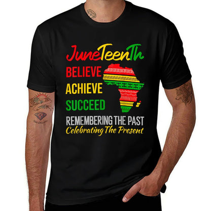 Juneteenth Is My Independence Day African 1865 Juneteenth  Easy-care T-Shirt