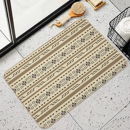 The Dude's Cardigan Pattern - The Big Lebowski  Non-Slip Bath Mat