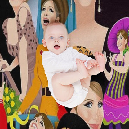 Funny Shrink-resistant Throw Blanket