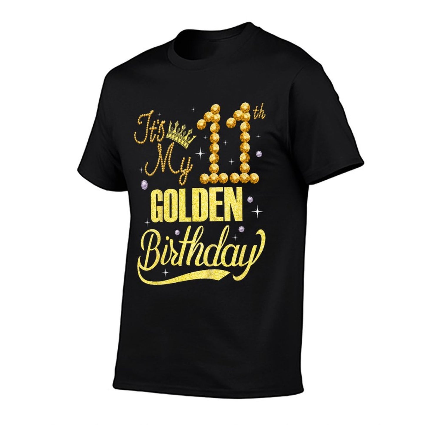 Kids It's My 11th Golden Birthday 11 Year Old Bday Kids Born 2014  Classic T-Shirt
