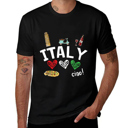 Love Italy And Everything Italian Culture Gift  Vintage-inspired T-Shirt