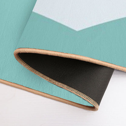 Chevron Pattern  Long-Lasting Bath Mat