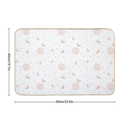 Good Night  Repositionable Bath Mat