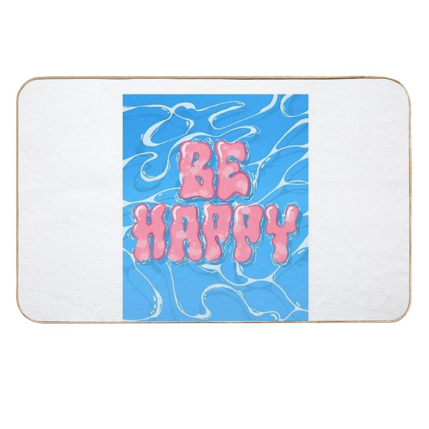 Be Happy  Pet-Safe Bath Mat