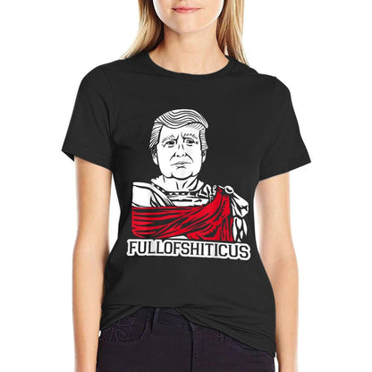 Funny Anti Trump T - Fullofshiticus  Vintage-inspired T-Shirt