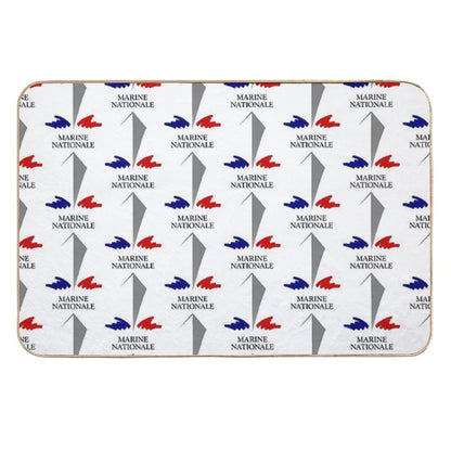 MARINE NATIONALE  Fade-Resistant Bath Mat