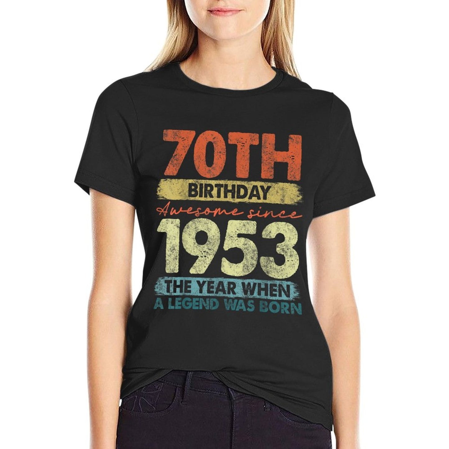 Vintage 1953 70 Year Old Gifts Limited Edition 70th Birthday Comfortable T-Shirt