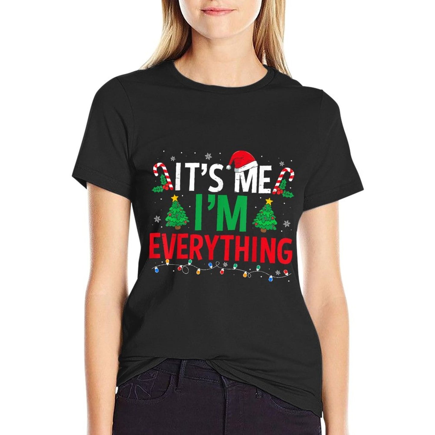 I Have Everything I Want for Christmas Couples Pajama Xmas  Affordable Price T-Shirt