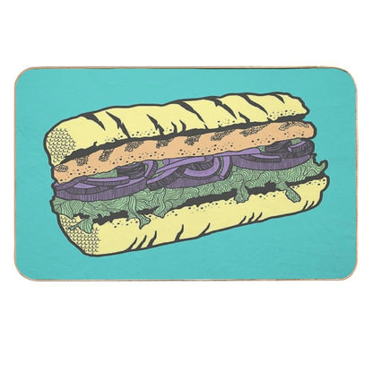 Food Masquerade  Odorless Bath Mat