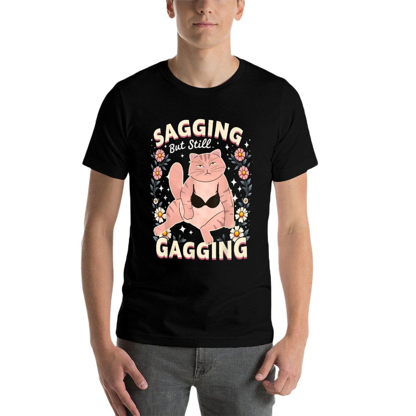 Sagging But Still Gagging Raunchy Dirty Gags for Women  Moisture-wicking T-Shirt