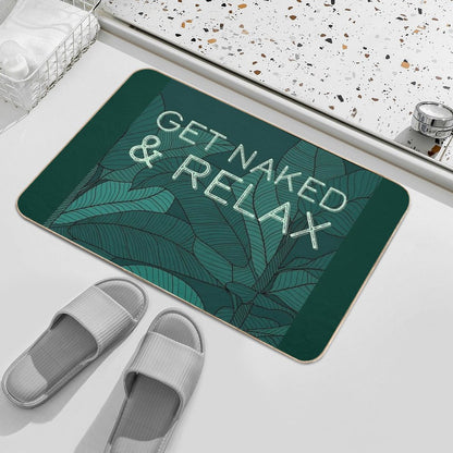 Get Naked & Relax  Rapid-Drying Bath Mat