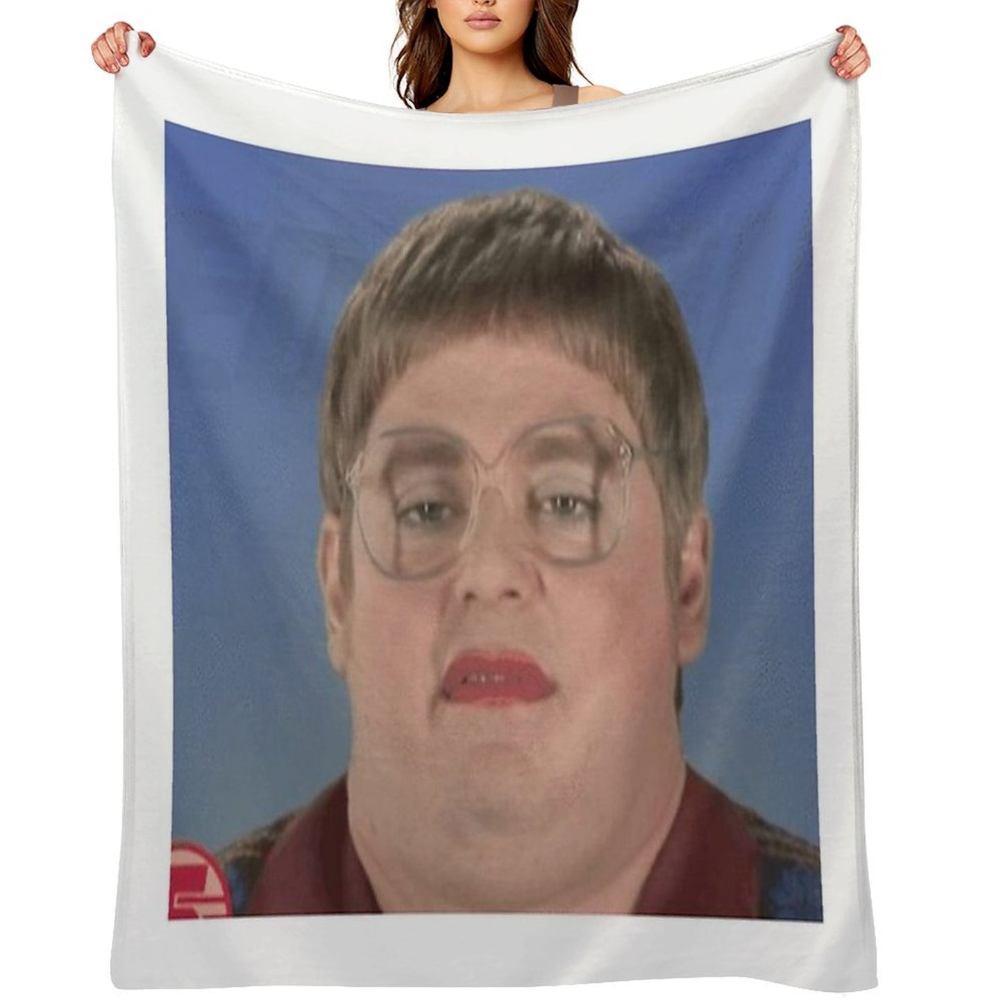 Tim And Eric News Shrink-resistant Throw Blanket