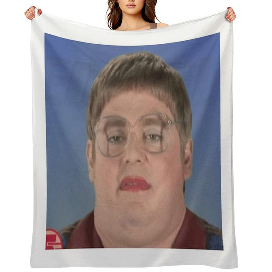Tim And Eric News Shrink-resistant Throw Blanket