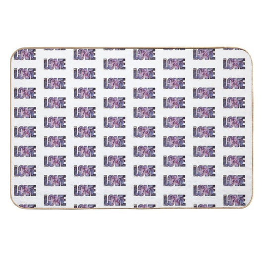 Echeveria Love Durable Bath Mat