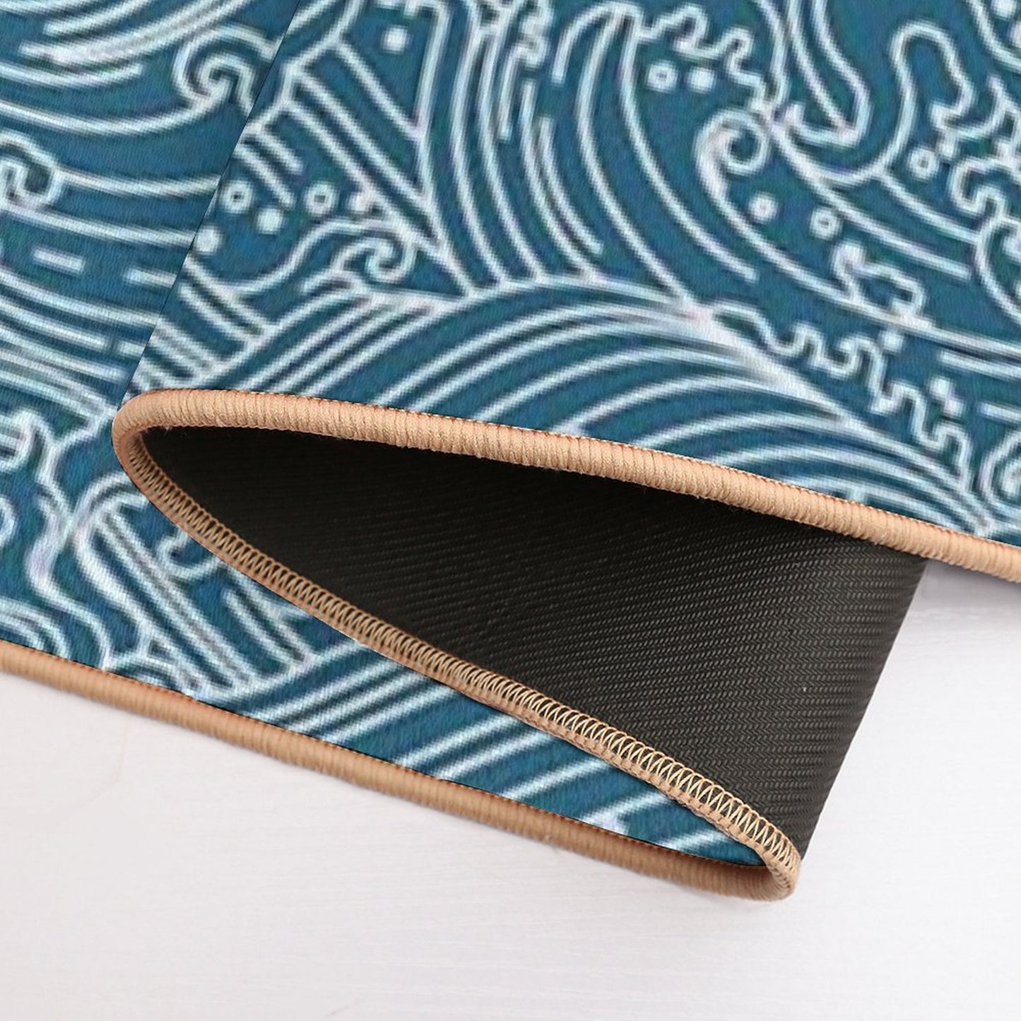 Waves  Stain-Proof Bath Mat