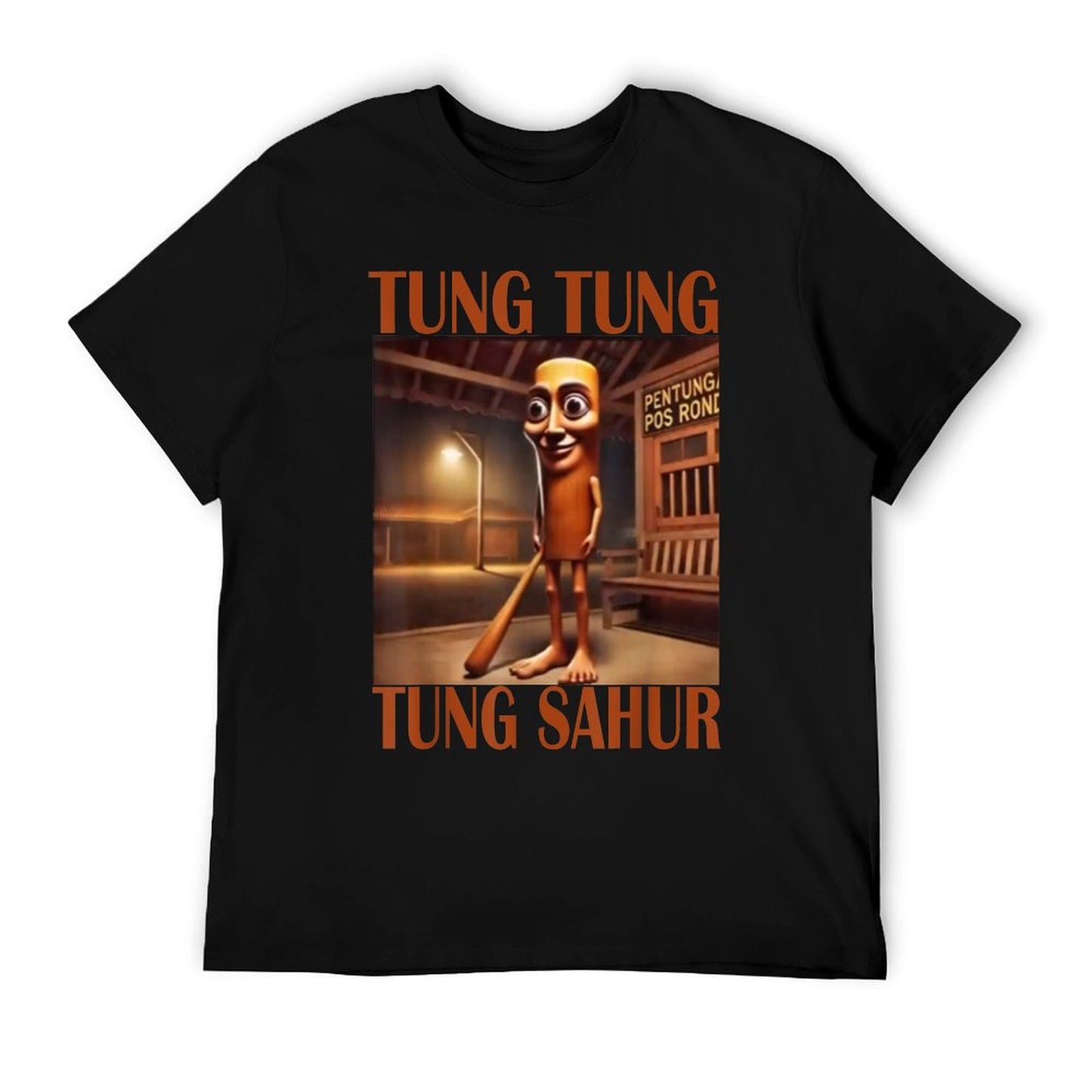 Tung Tung Tung Sahur Eco-friendly Material T-Shirt
