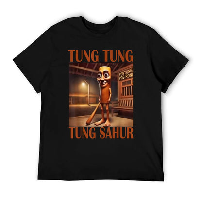 Tung Tung Tung Sahur Eco-friendly Material T-Shirt