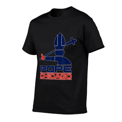 Pope Leo XIV Pope Chicago Tagless Design T-Shirt