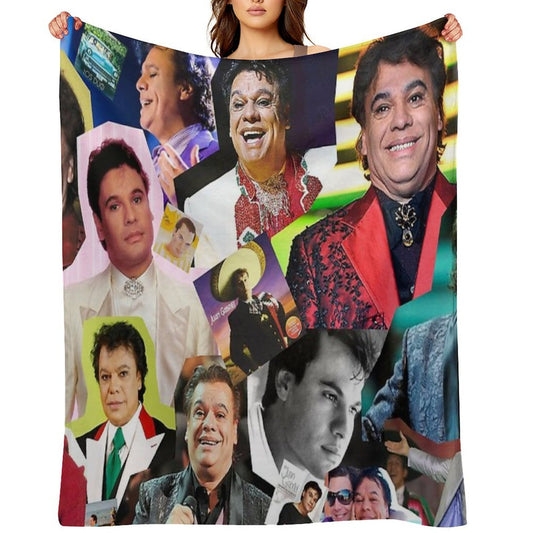 Juan Gabriel Easy Care Throw Blanket