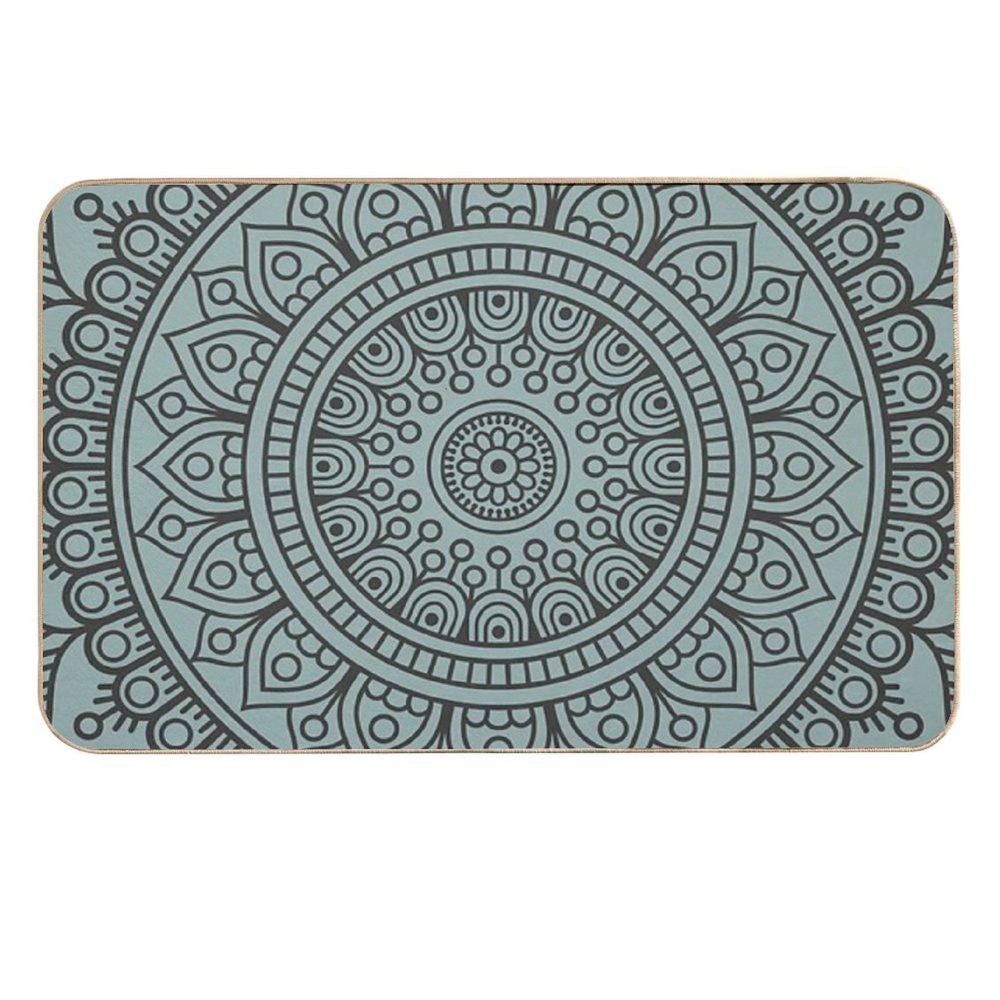 Mandala Boho Mist  Long-Lasting Bath Mat