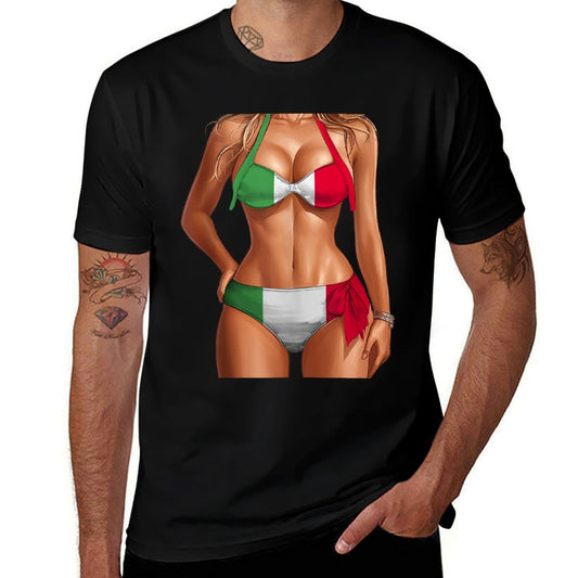 Italian Heritage Bikini Outfit for Women Italy  Classic T-Shirt