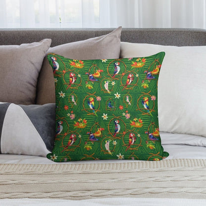 Enchanted Tiki Room Soft Gift Ready Throw Pillow