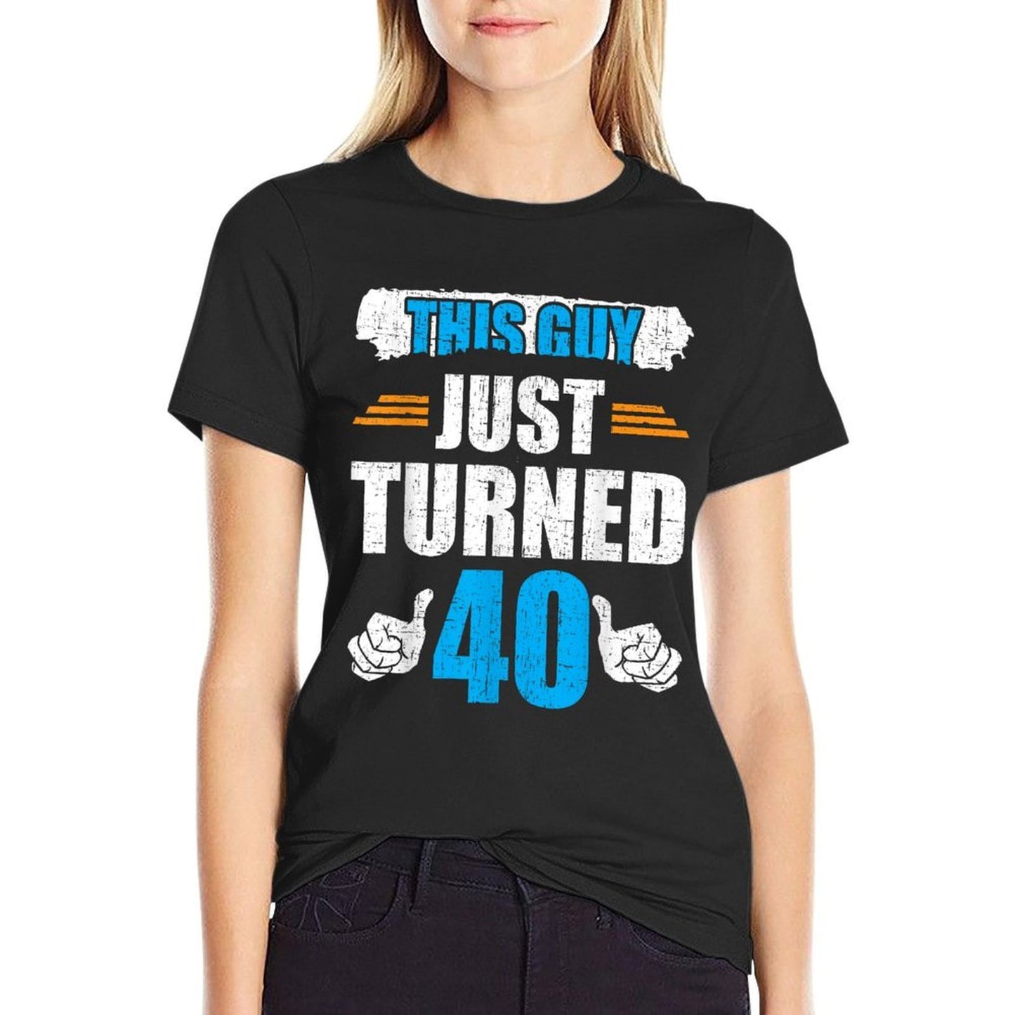 This Guy Just Turned 40 40th Birthday  High-quality Stitching T-Shirt