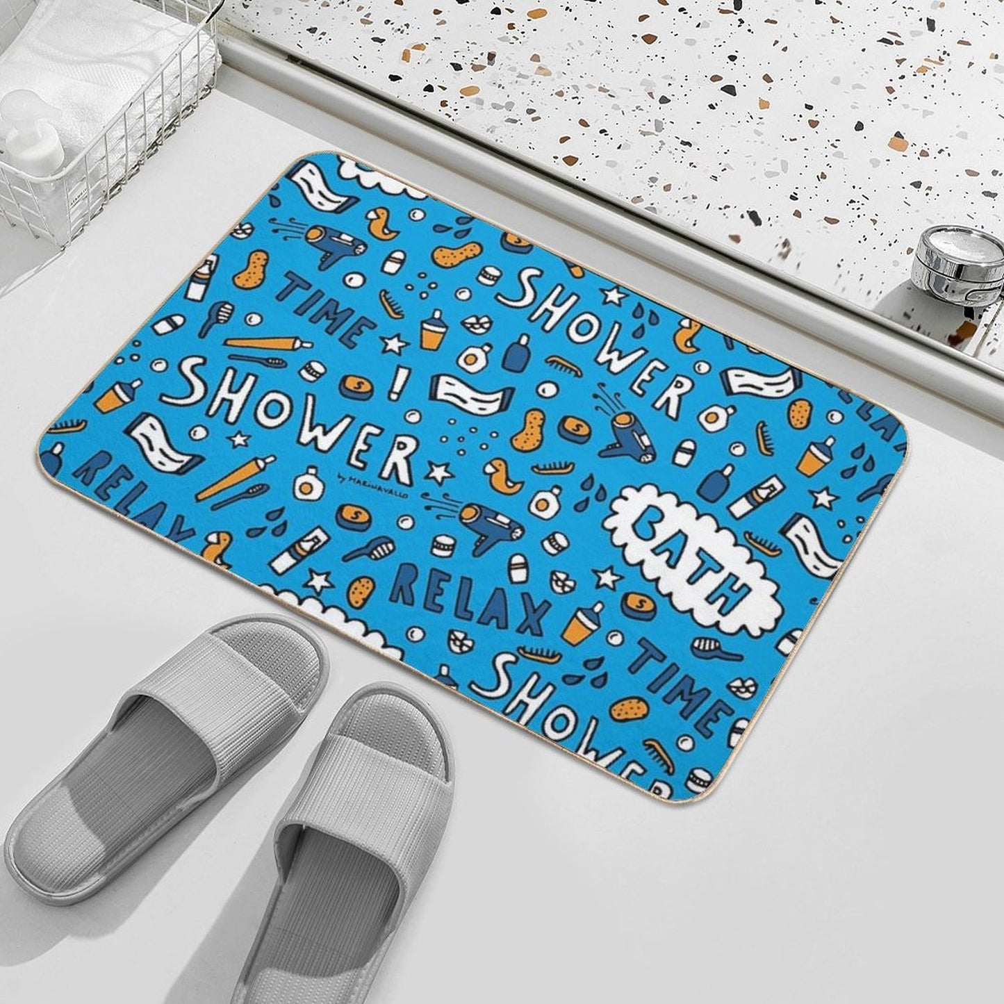 Bathtime Lovers  Pet-Safe Bath Mat