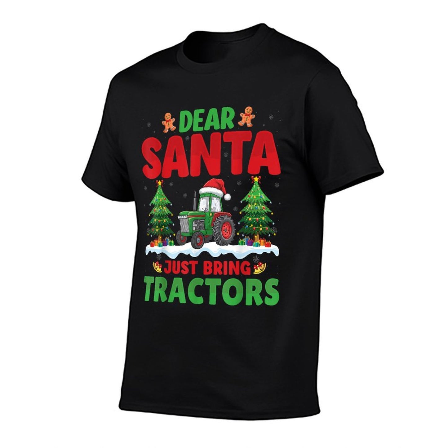 Dear Santa Just Bring Tractors - Farming Tractor Christmas  Vintage-inspired T-Shirt