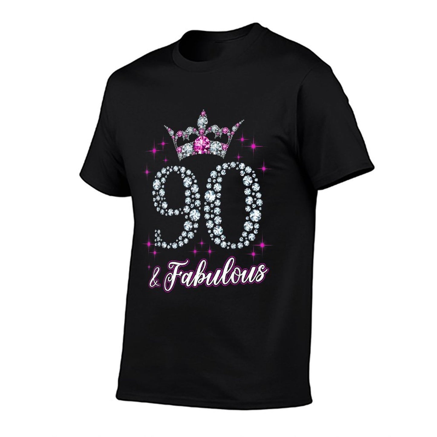 Womens 90 And Fabulous 1929 90Th Birthday Gift  Oversized Silhouette T-Shirt