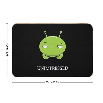 Mooncake Final Space Unimpressed  Pet-Safe Bath Mat